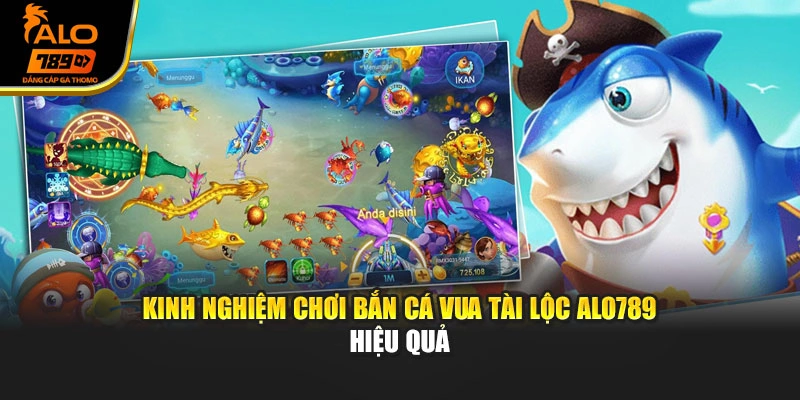 Kinh nghiệm chơi bắn cá vua tài lộc Alo789 hiệu quả